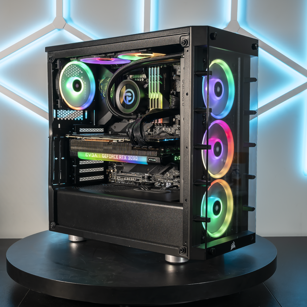 READY TO SHIP #340 – Intel i9 10900K, RTX 3090 24GB, 1TB NVME SSD