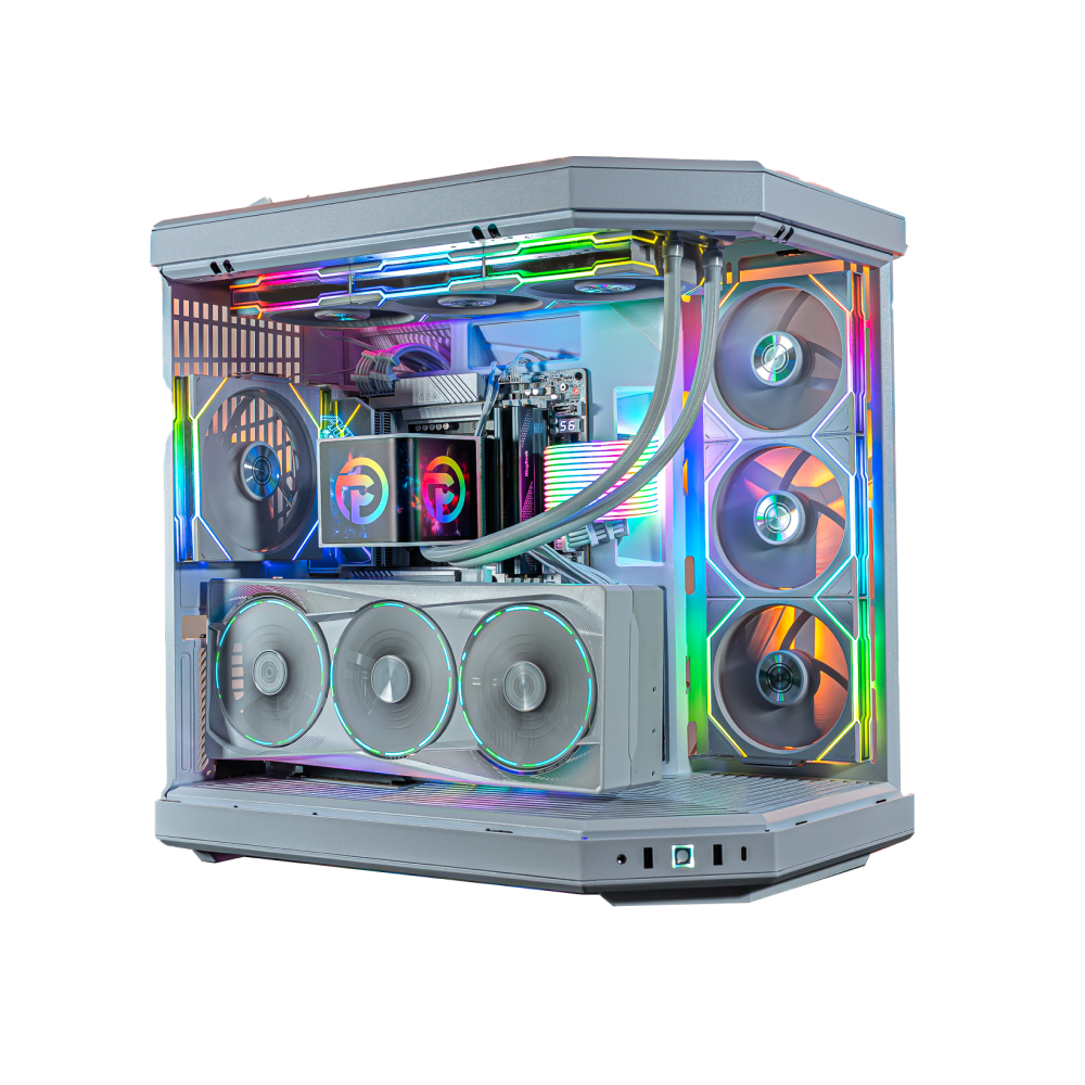 Hyte Y70 NVIDIA RTX 5090 White Prebuilt | Paradox Customs